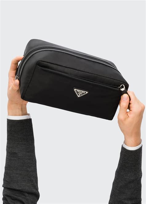 prada mens bag sale|Prada toiletry bag men's.